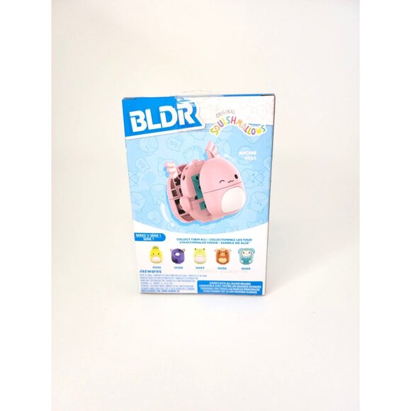 Original BLDR Squishmallows Series 1 Archie Axolotl Buildable - Picture 2 of 2